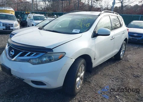 2014 Nissan Murano Sv from USA, damaged, VIN JN8AZ1MW4EW507362